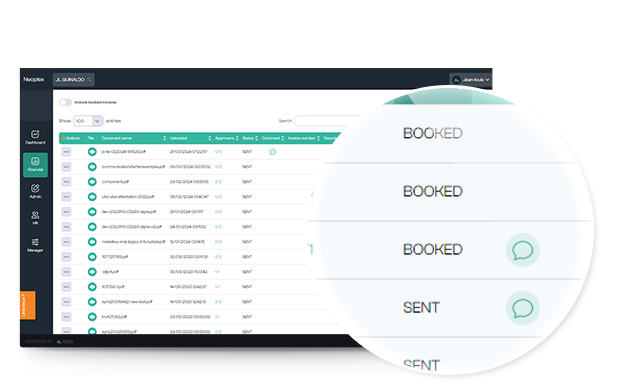 Invoice Status Trackings